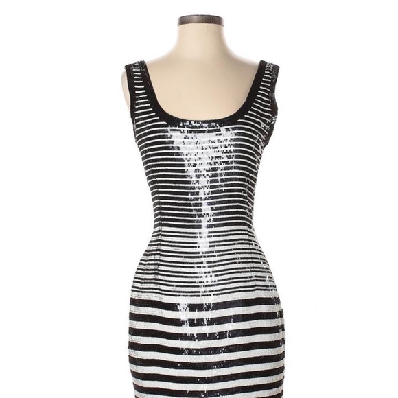 Vintage Silk Navy/White Escada Dress - Picture 8 of 8